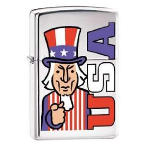  Zippo Lighter   UNCLE SAM: Sports & Outdoors