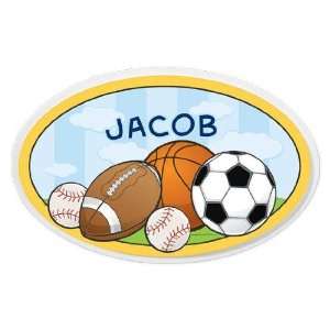  Sports Wall Plaque   Oval 