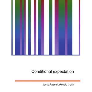  Conditional expectation: Ronald Cohn Jesse Russell: Books