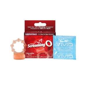   Screaming o vibrating condom ring and condom: Health & Personal Care
