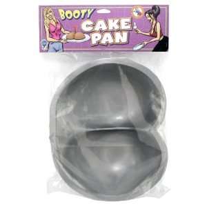  Pipedream Products Booty Cake Pan, Silver: Health 