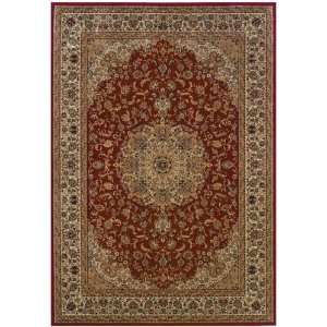  Azer Rug 53x77 Red/ivory
