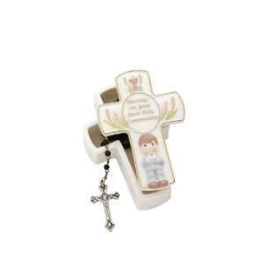 Precious Moments Blessings On Your First Holy Communion Boy Covered 