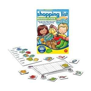  Shopping List Booster Pack   Clothes: Toys & Games