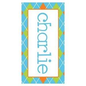  personalized argyle bottle for boys (style 2): Home 