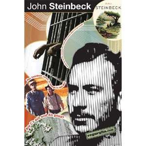  John Steinbeck Interactive Poster
