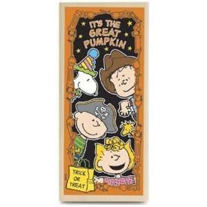  PEANUTS Trick or Treating   Rubber Stamps: Arts, Crafts 
