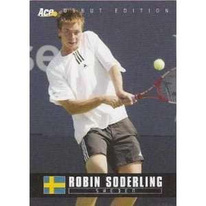  Robin Soderling Tennis Card: Sports & Outdoors