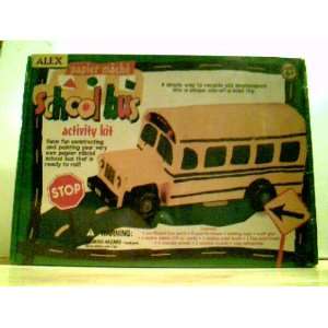  Alex Papier Mache School Bus Activity Kit   Have Fun 
