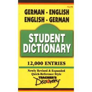  German Student Dictionary: Office Products