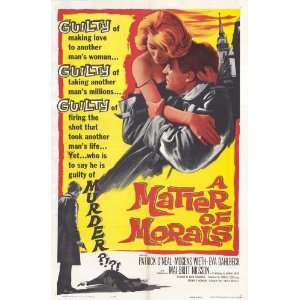 A Matter of Morals Movie Poster (27 x 40 Inches   69cm x 