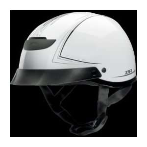   Vagrant Helmet , Color Pearl White Pinstripe, Size Md XF0103 0655