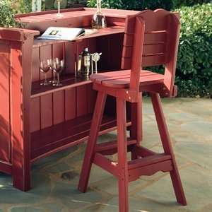   : Uwharrie Chair 5062 089 Companion Outdoor Bar Stool: Home & Kitchen