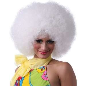  CHARACTER Jumbo Clown Wig (White) Beauty