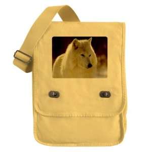    Messenger Field Bag Yellow Arctic White Wolf: Everything Else