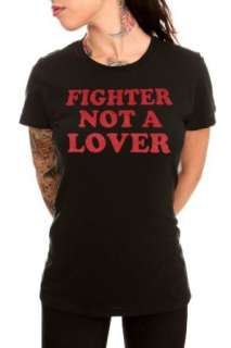  Fighter Not A Lover Girls T Shirt Plus Size 4XL: Clothing