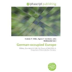 German occupied Europe (9786134117562) Books
