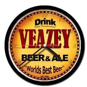  VEAZEY beer and ale cerveza wall clock: Everything Else