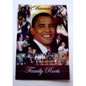 BARACK OBAMA MICELLE OBAMA FAMILY TREE POSTER 