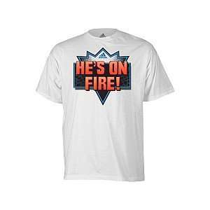  Adidas Nba Jam Hes On Fire T Shirt Xx Large Sports 
