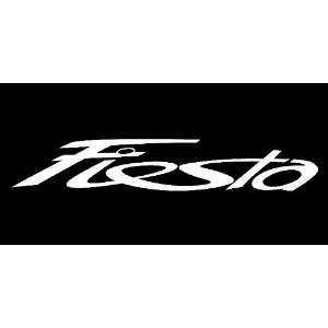 Ford Fiesta Windshield Vinyl Banner Decal 30 x 5 