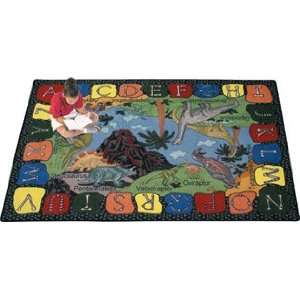  We Dig Dinosaurs Rug   10.75 Foot x 13.15 Foot Rectangle 