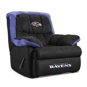  Baltimore Ravens Home Team Recliner Black Baby