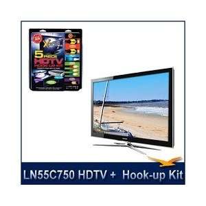  Samsung   LN55C750   55 3D 1080p 240Hz LCD HDTV + High 