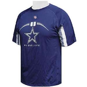  Dallas Cowboys Gun Show Short Sleeve Tee Blue Sports 
