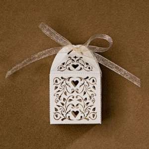  Set of 10 Love Vines Favor Boxes in Ivory: Everything Else