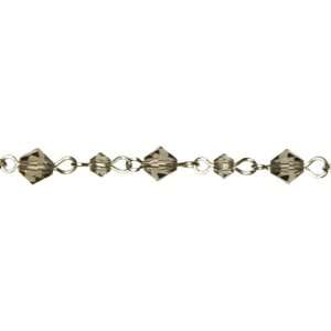  Of The Nile Crystal Bicone Bead Links 4 6mm 20/Pkg Cousin QNCRL 11087