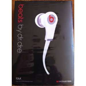   In ear Headphones From Monster Equipped with ControlTalk White