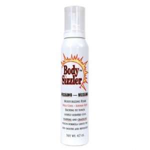  Body sizzler moisturizing foam