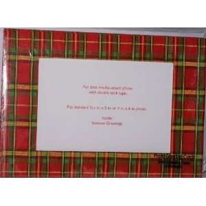  Plaid Photo Holiday Cards: Office Products