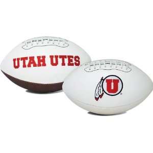  Utah Utes Signature Football: Sports & Outdoors