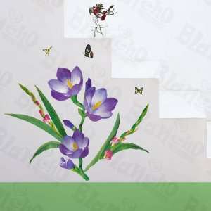 HEMU HL 1256   Flowering Garden   Wall Decals Stickers Appliques Home 