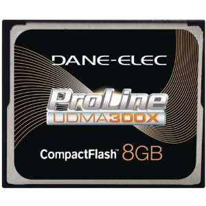  New  DANE ELEC DACF3008GC HIGH SPEED COMPACTFLASH® CARD 