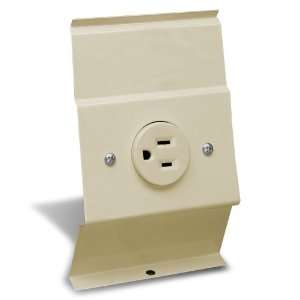 Cadet 14900 Almond Cadet F Baseboard Integral Receptacle Kit from the 
