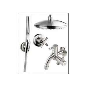 Outdoor Shower Company Wall Mount Shower CAP IMBER COLOSSUS Stainless 