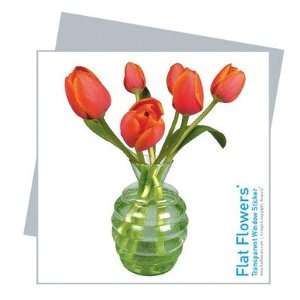  Flat Flowers Greetings in Tulip Color: Yellow: Kitchen 
