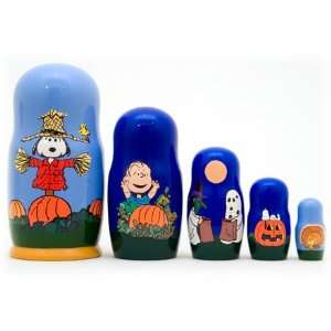  Great Pumpkin Peanuts Doll 5pc./6 Made in Russia 