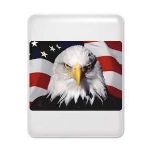  iPad Case White Eagle on American Flag: Everything Else