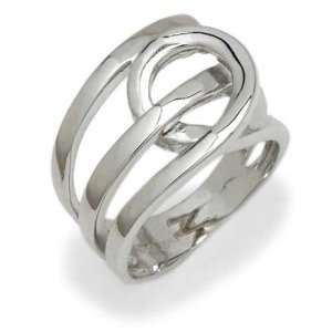    Ring in White 18 karat Gold, form Band, weight 9.9 grams: Jewelry