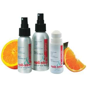  Epil Silk Pain Free Sensitive Formula 2 Sprays and 1 Roll 