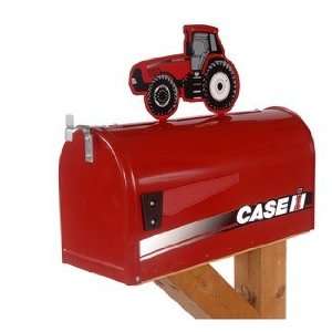  Case IH Rural Style Mailbox with Tractor Topper