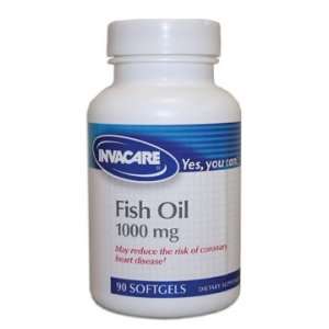  Invacare Fish Oil 1000 mg (180/120) Softgel (Box): Health 