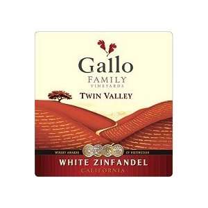   Gallo Twin Valley White Zinfandel 1987 187ML: Grocery & Gourmet Food