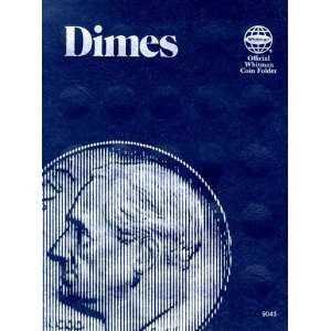  Dimes Plain (Official Whitman Coin Folder) [Hardcover 