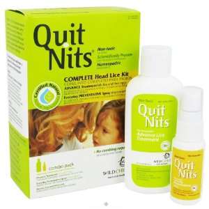   Homeopathic Wild Child Quit Nits Head Lice Kit: Health & Personal Care