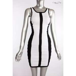  Black & White Modern Dress by ERY Design (size S 